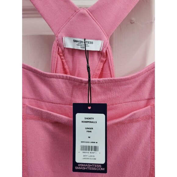 Smash + Tess shorty romperalls Ginger Pink Medium NWT - Picture 4 of 10
